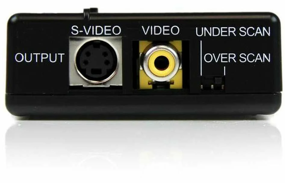 Adapteris AV StarTech D-Sub (VGA) - S-Video juoda (VGA2VID)