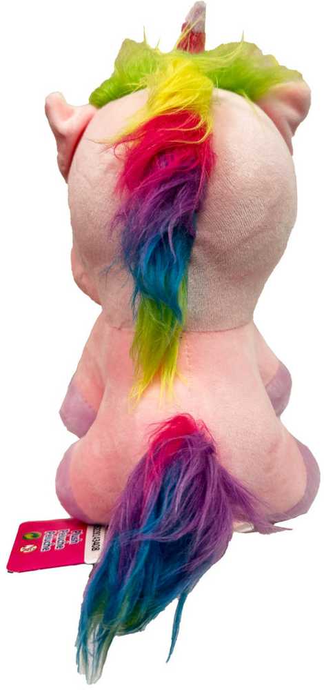 Vienaragio rožinė pliušinė figūrėlė 16 cm