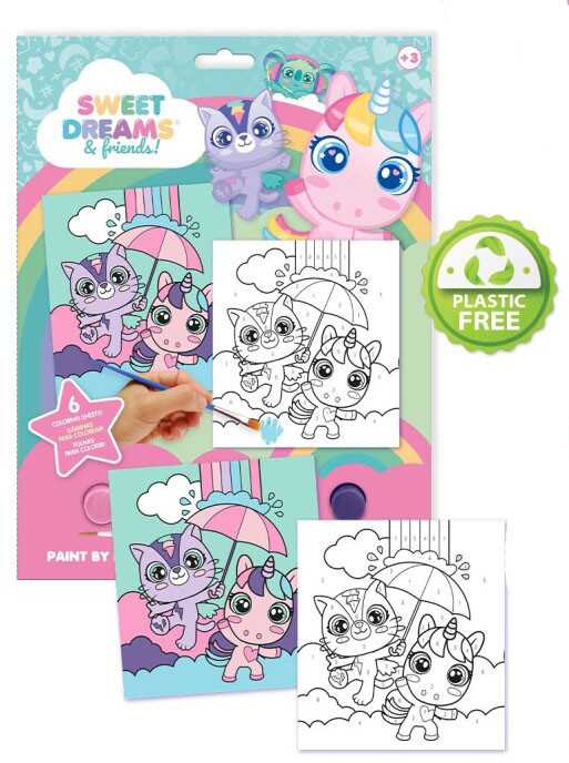 Rinkinys do malowania po numerkach Sweet Dreams KL11618 Kids Euroswan