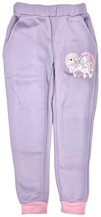 Vienaragio violetinis vaikiškas sportinis kostiumas bėgiojimui 3-8 metų / 98-128 cm