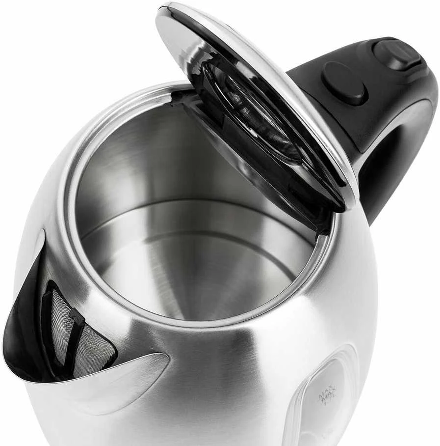 Adler | Virdulys | AD 1223 | Standard | 2200 W | 1.7 L | Nerūdijantis plienas | 360° rotational base | Nerūdijantis plienas