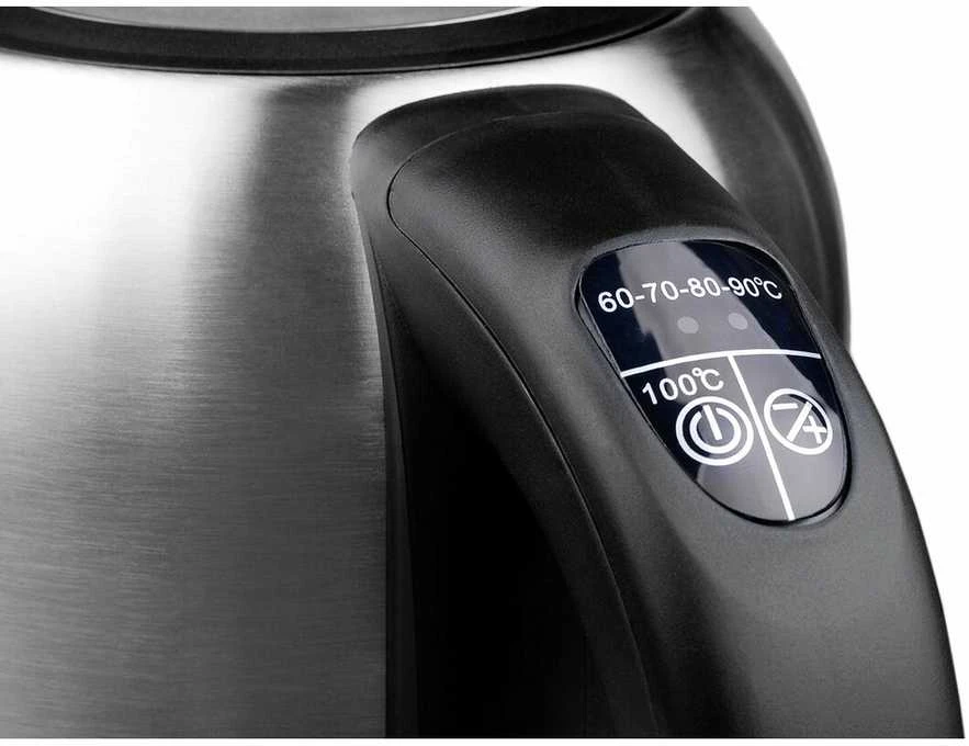 Camry | Virdulys | CR 1253 | With electronic control | 2200 W | 1.7 L | Nerūdijantis plienas | 360° rotational base | Nerūdijantis plienas