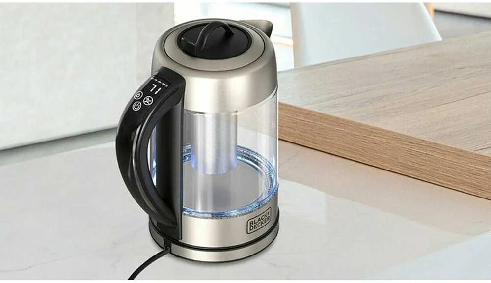 Black & Decker juodas+decker Juodas & Decker electric virdulys BXKE2205E
