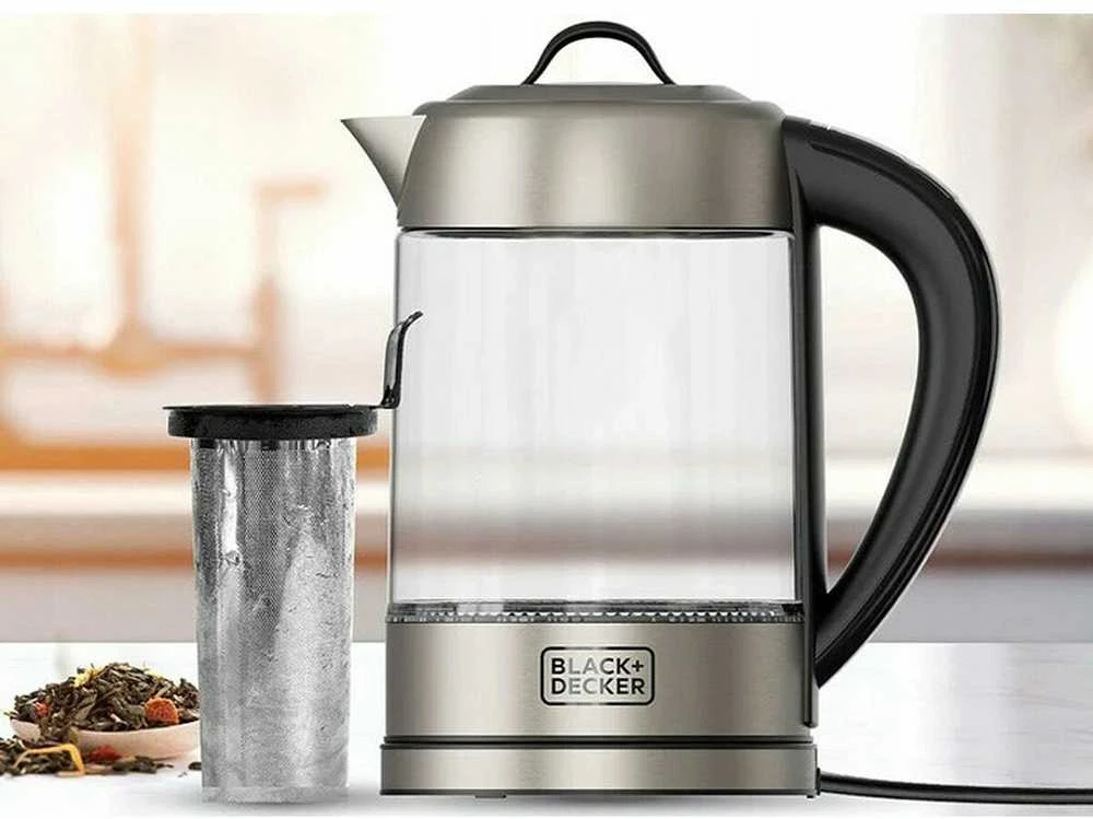 Black & Decker juodas+decker Juodas & Decker electric virdulys BXKE2205E