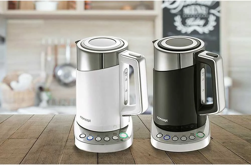Concept RK3170 electric virdulys 1.7 L 2200 W Nerūdijantis plienas, Baltas