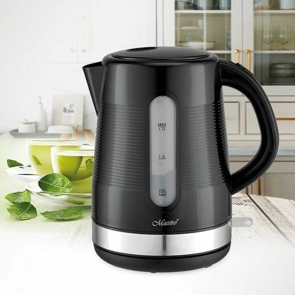 Elektrinis Virdulys - Maestro 1,7 L Juodas