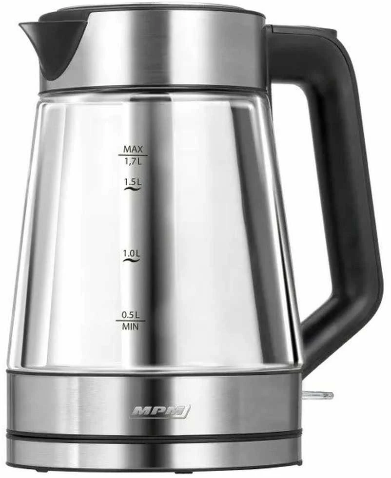 MPM MCZ-122 electric virdulys 1.7 L 2200 W Juodas, Nerūdijantis plienas
