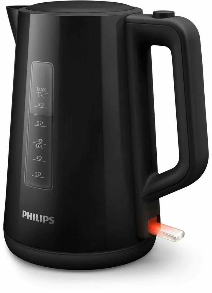 Philips Series 3000 Virdulys – 1,7 litro, šeimai skirtas dydis, juodas (HD9318/20)