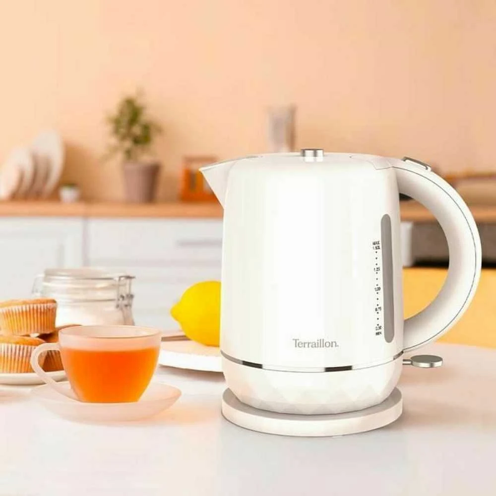 Virdulys Terraillon Vattenkokare Diamond 1,5L 2200W vit