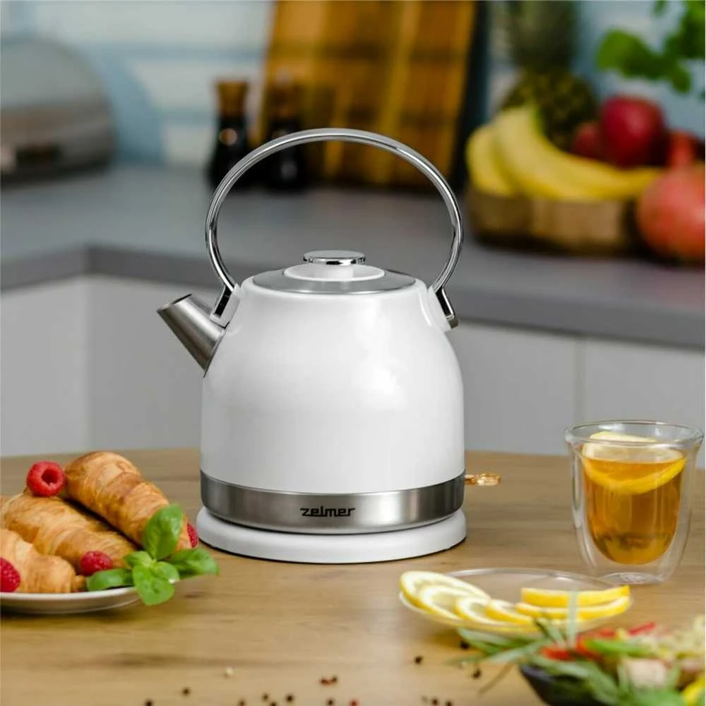 Virdulys - Zelmer ZCK7940 1,5 L 2200 W Nerūdijančio Plieno, Baltas