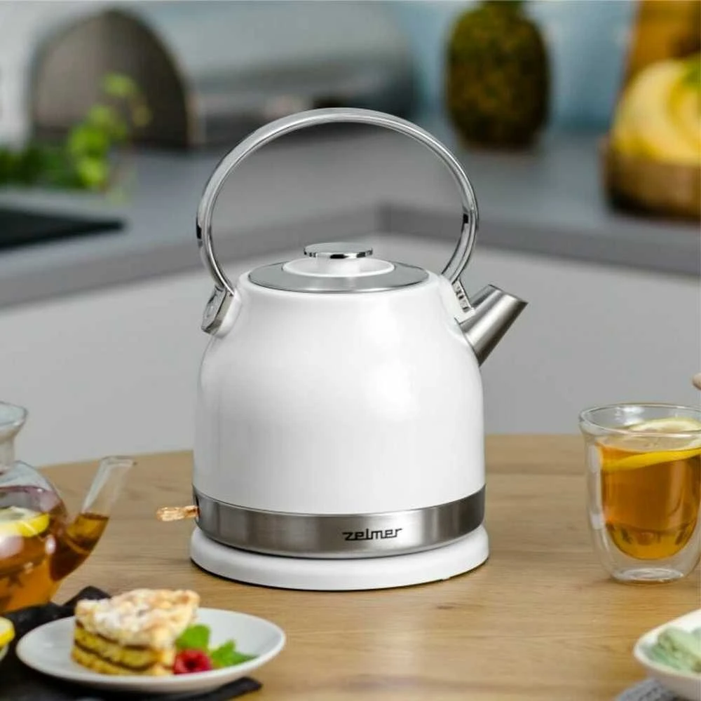 Virdulys - Zelmer ZCK7940 1,5 L 2200 W Nerūdijančio Plieno, Baltas