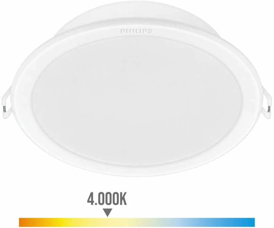 Įmontuojamas šviestuvas Philips Meson, 5.5W, 4000K, LED