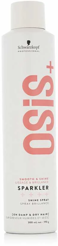 Purškiamas plaukų blizgesys Schwarzkopf Professional OSIS+ Sparkler Shine Purškiklis 300 ml