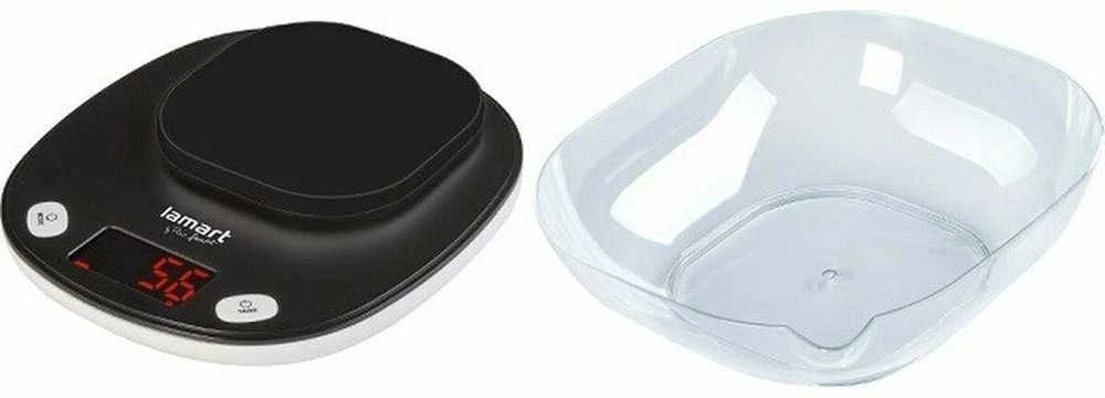 Lamart Elektroninės virtuvinės svarstyklės 5kg.LT7069