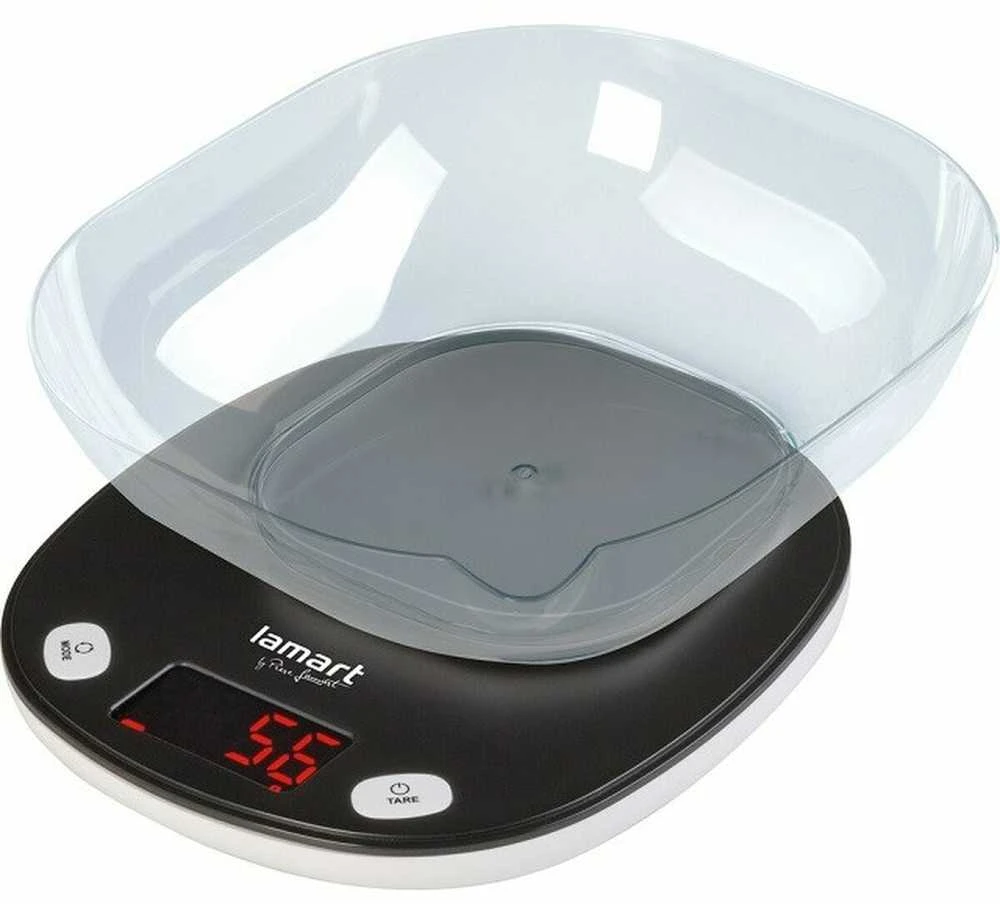 Lamart Elektroninės virtuvinės svarstyklės 5kg.LT7069