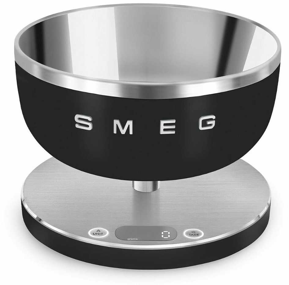 Virtuvinės svarstyklės Smeg Collezione Kitchen Scales KSC01BLMWW Juodas