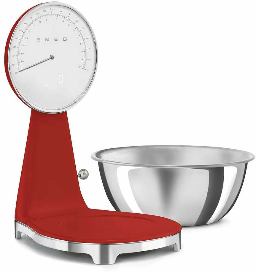 Virtuvinės svarstyklės Smeg KSF01RDWW