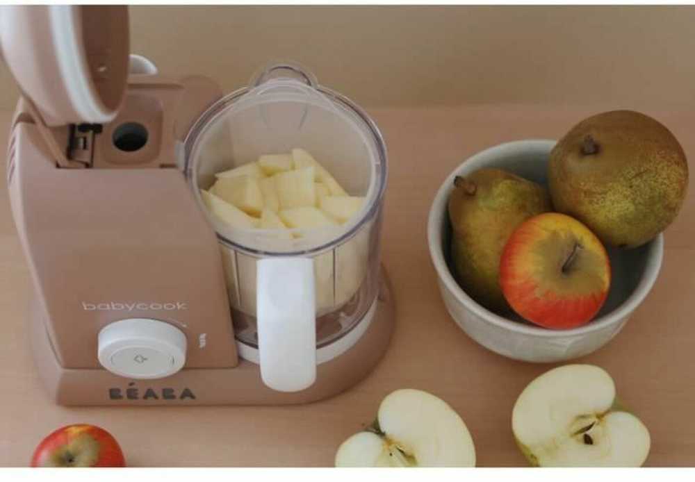 Béaba garų maisto ruošimo robotas kūdikiams 4 viename, 1,1 l talpos, 700 W, juodas, Babycook Solo 912791