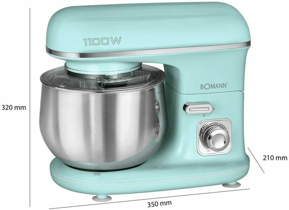 Virtuvės Kombainas - Bomann KM 6030 5L Mėtų Spalva