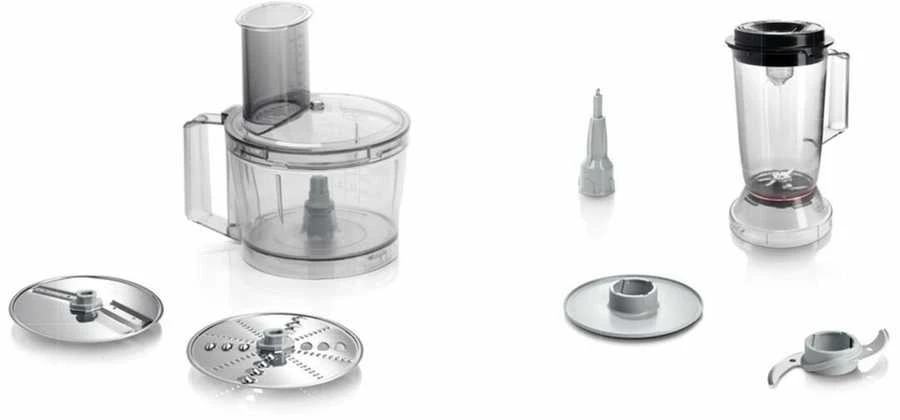 Virtuvinis kombainas Bosch | Food processor | MCM3201B | 800 W | Greičių skaičius 2 | Bowl capacity 2,3 L | Ice crushing | Maišytuvas | Juodas