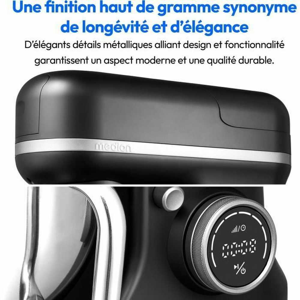 Virtuvinis kombainas Medion MD18430 Juoda 1200 W 5 L