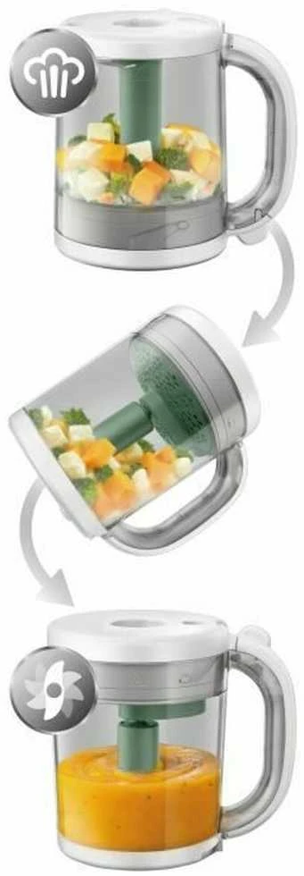 Garintuvas - trintuvas sveiko kūdikių maisto įrenginys 4in1 Philips Avent SCF885/01