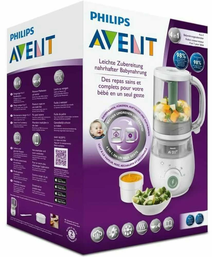 Garintuvas - trintuvas sveiko kūdikių maisto įrenginys 4in1 Philips Avent SCF885/01