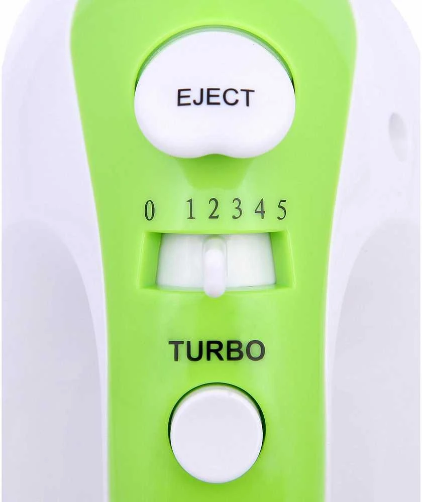 Plakiklis Adler | Mixer | AD 4205 g | Hand Mixer | 300 W | Greičių skaičius 5 | Turbo mode | Baltas/Žalias