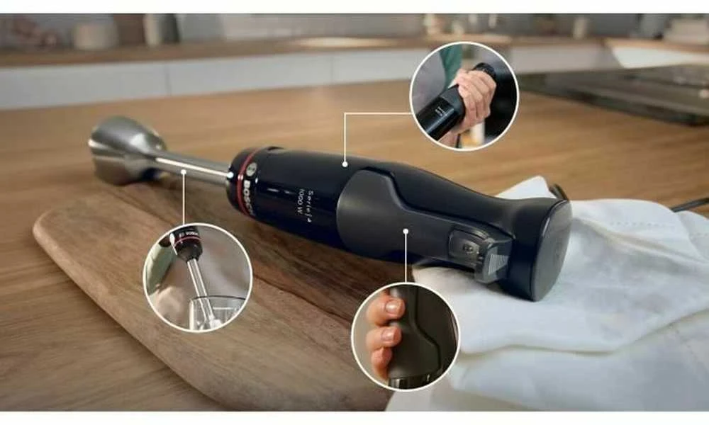 Bosch MSM4B620 Serija 4, Rankinis trintuvas, ErgoMaster, 1000 W, Juoda, Antracito spalvos