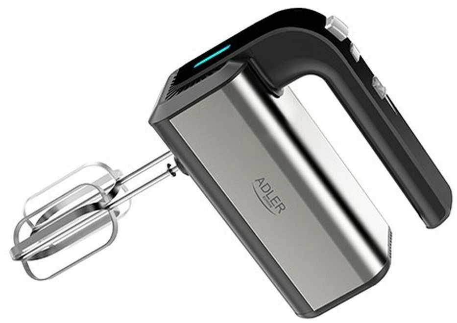 Plakiklis Adler | Hand mixer | AD 4225 | Hand Mixer | 300 W | Greičių skaičius 5 | Turbo mode | Nerūdijantis plienas