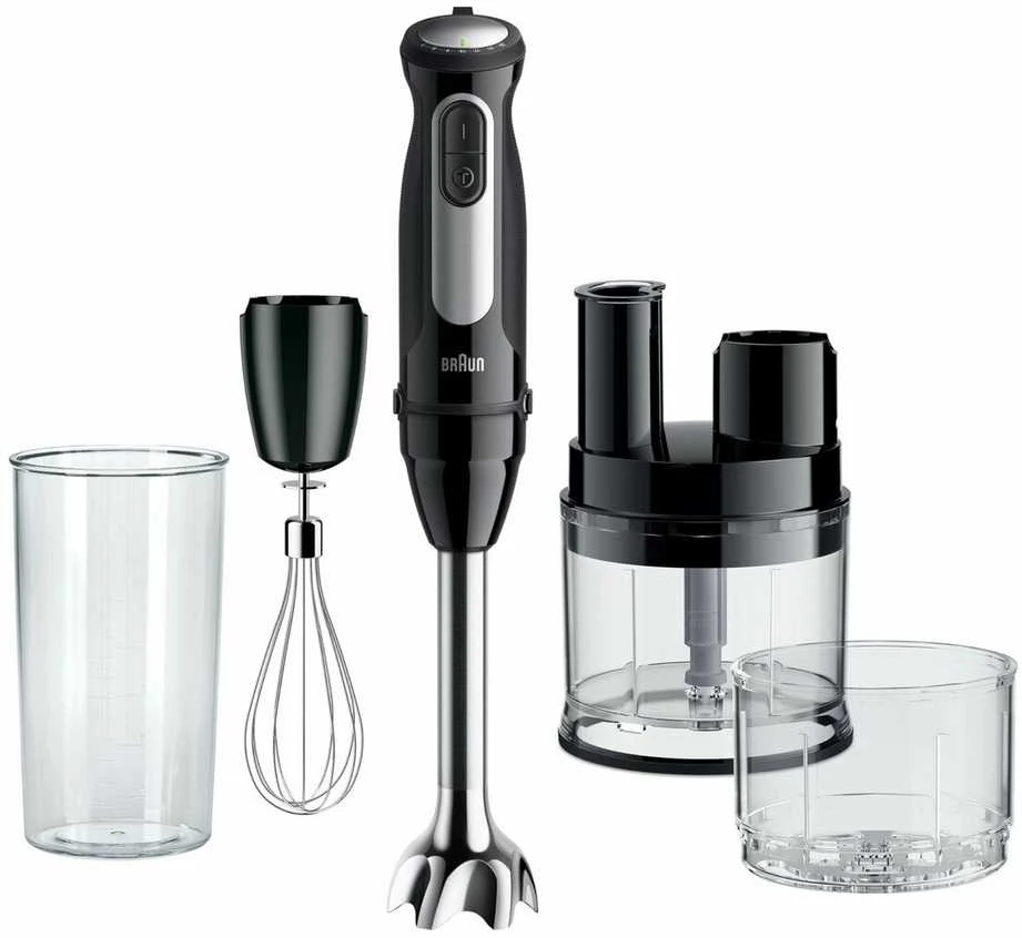 Braun MultiQuick 5 Pro MQ 55755 M hand plakiklis 1000 W - juodas
