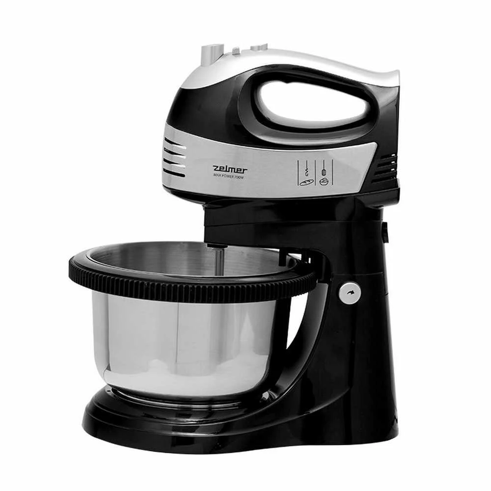 Virtuvinis kombainas Zelmer ZHM2459 BS Rankinis maišytuvas su dubeniu 700 W Juodas
