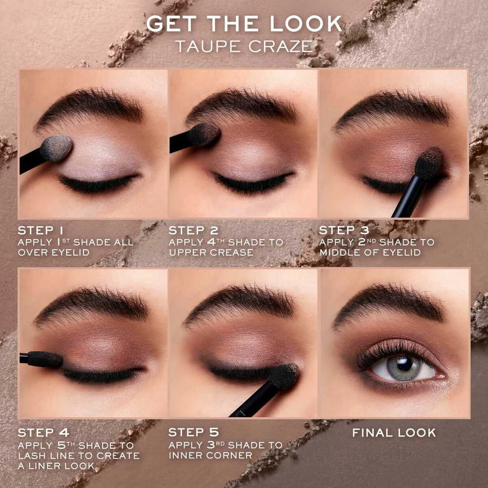Lancôme Hypnôse Palette 5 Couleurs Akių šešėliai Palette 4 g, 18 Nude Sculpturale