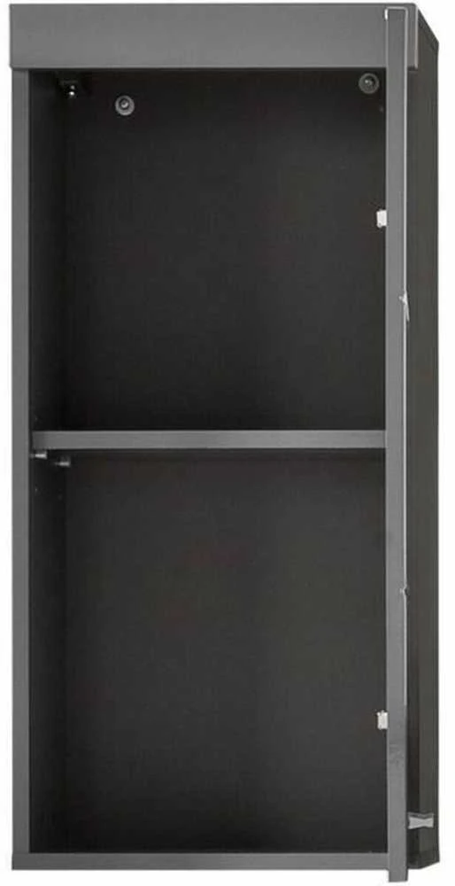 Trendteam Sieninė spintelė Amanda, 37 x 23 x 77 cm, pilka blizgi / pilka