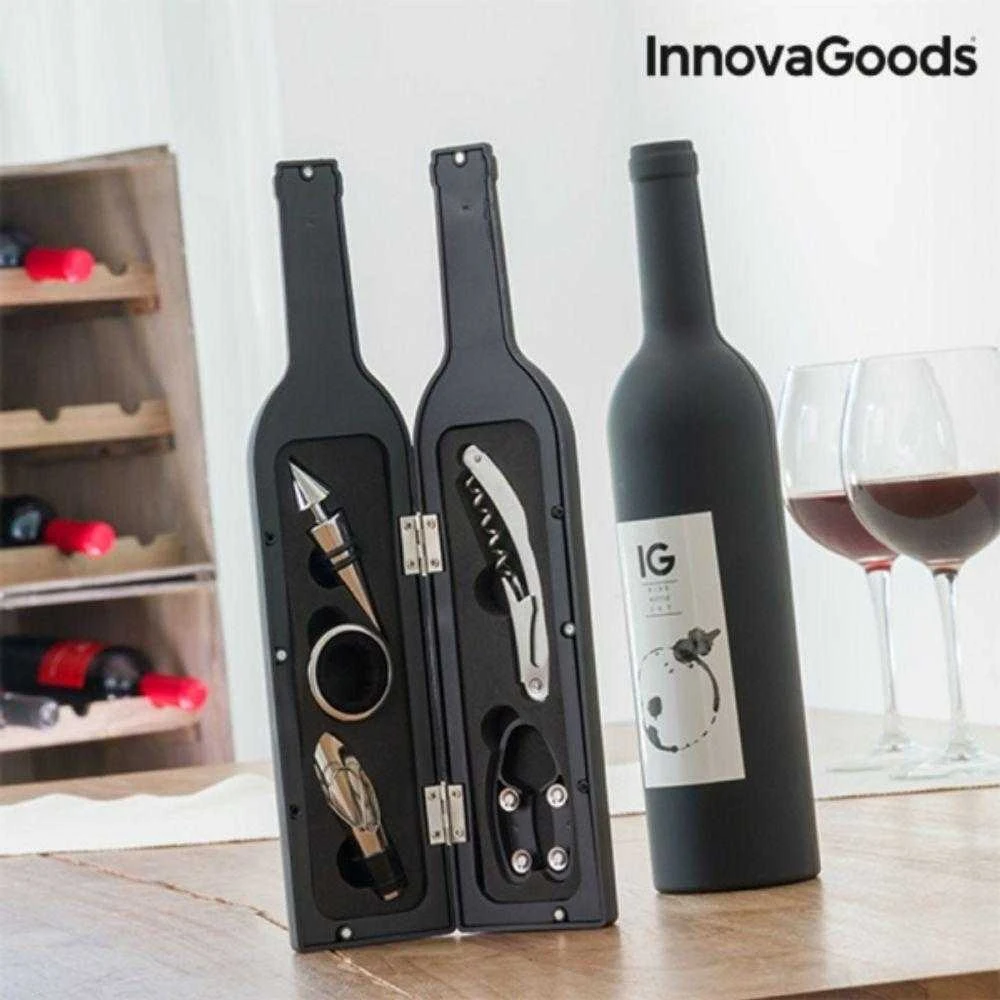 „InnovaGoods“ vyno aksesuarų rinkinys V0100451