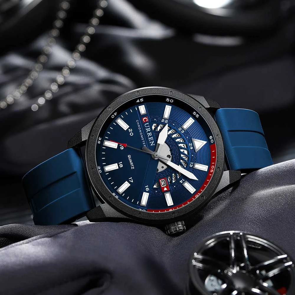 Laikrodis vyrams CURREN 8395 (zc019b) - Chronografas
