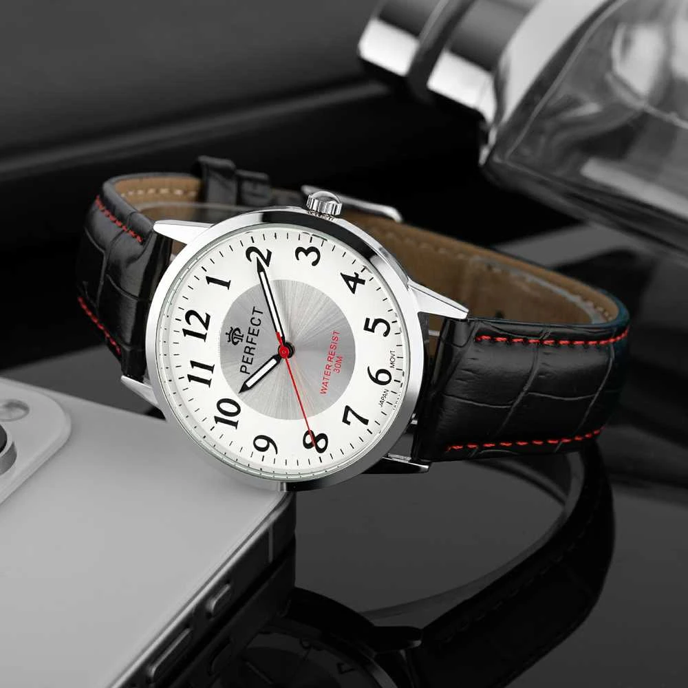 Laikrodis MEN S WATCH PERFECT C530 - LONG BELT (zp234d) + BOX