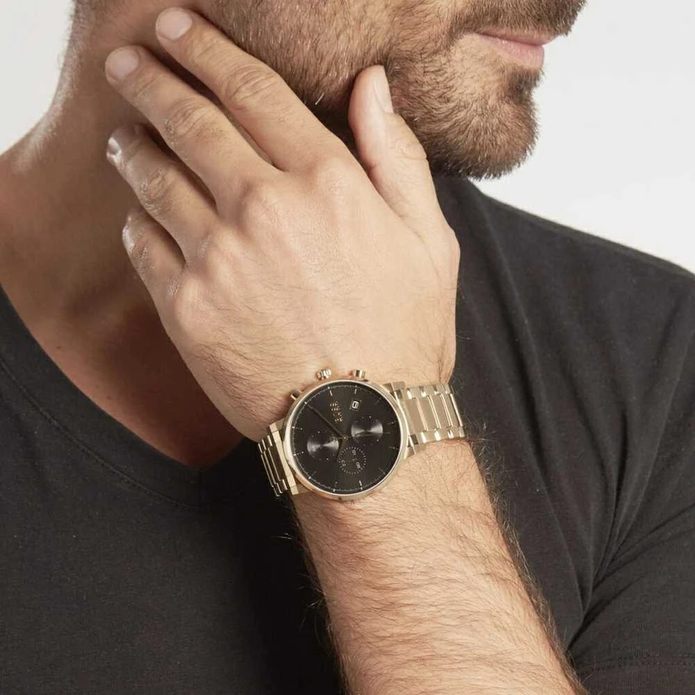Laikrodis vyrams PERFECT CH01L - CHRONOGRAF (zp354f) + dėžutė