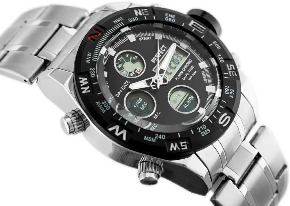 Laikrodis vyrams PERFECT CH02L - CHRONOGRAF (zp351b)