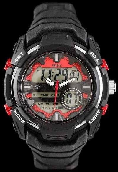 VYRIŠKAS LAIKRODIS OCEANIC AD1014 - MULTITIME - WR100 (ze026a)