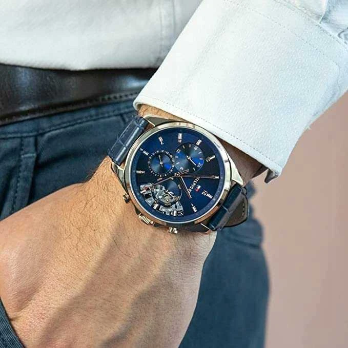 Laikrodis OCEANIC MEN'S WATCH AD1084 - MULTITIME - WR100 (ze025b)