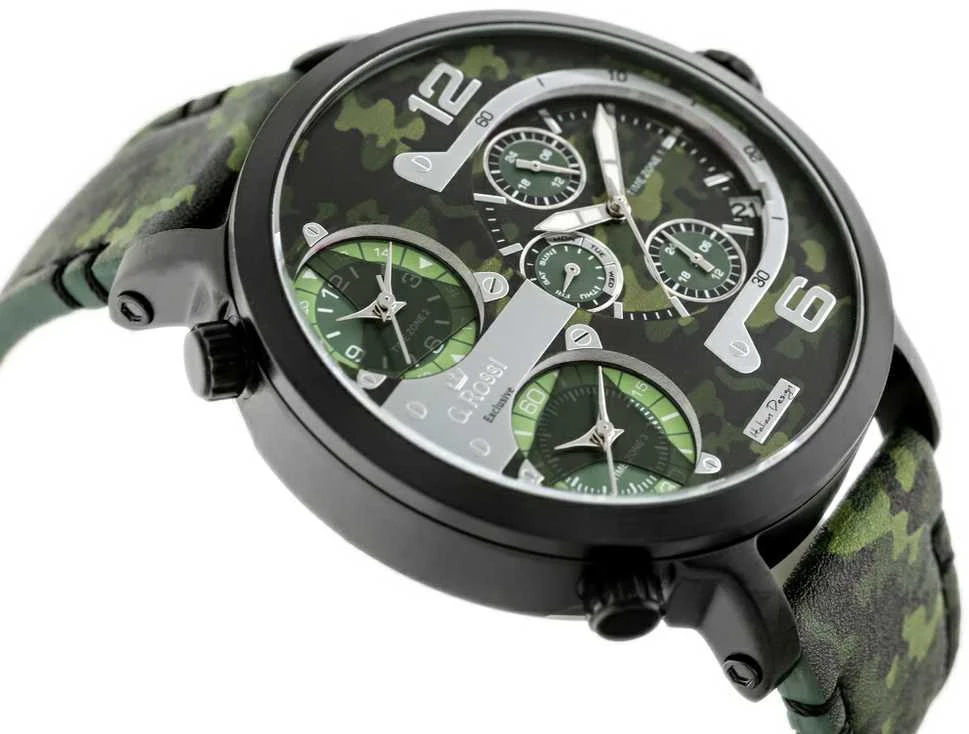 VYRIŠKAS LAIKRODIS OCEANIC OC-109-02 - MULTITIME - WR100 (ze018b)