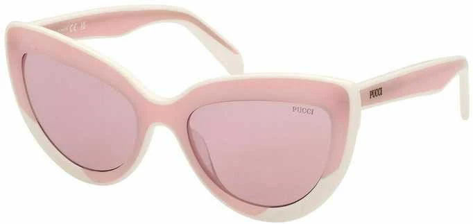 Emilio Pucci EP0196 akiniai rožiniais stiklais