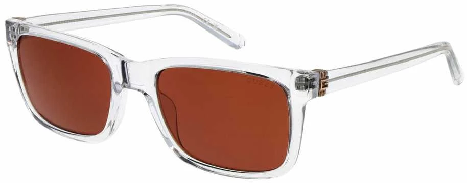 Guess GU00066 26E akiniai permatomu rėmeliu