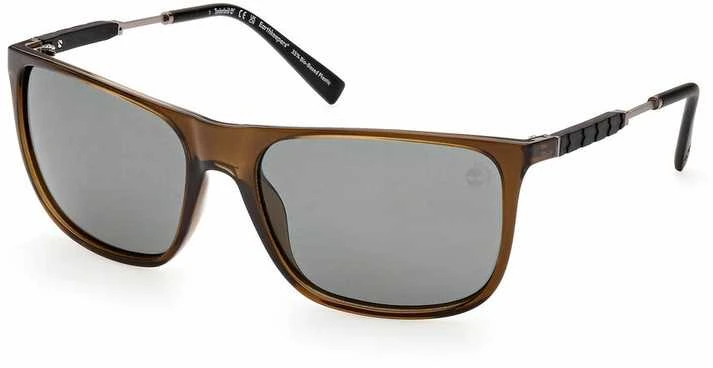 Timberland TB9281 akiniai nuo saulės su rudu rėmeliu