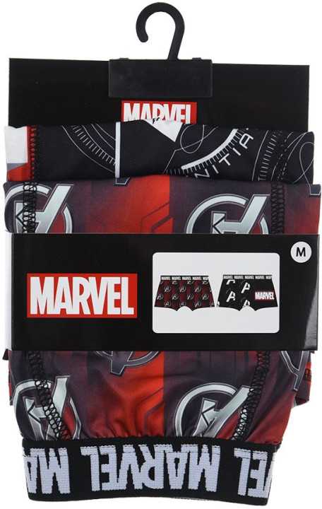 Vyriški bokseršortai „Avengers“, 2 vnt. pakuotėje, M dydis