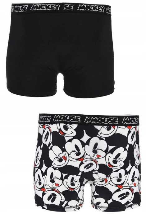 Vyriški Disney Mickey bokseršortai, 2 vnt./pakuotė, XL