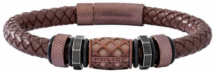 POLICE Jewelry PJ26458BLC-02. Apyrankė, raudona. Vyriška.