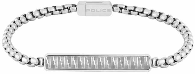 POLICE papuošalai PJ26474BSS01. Apyrankė, rutulio spalvos. Vyriška.