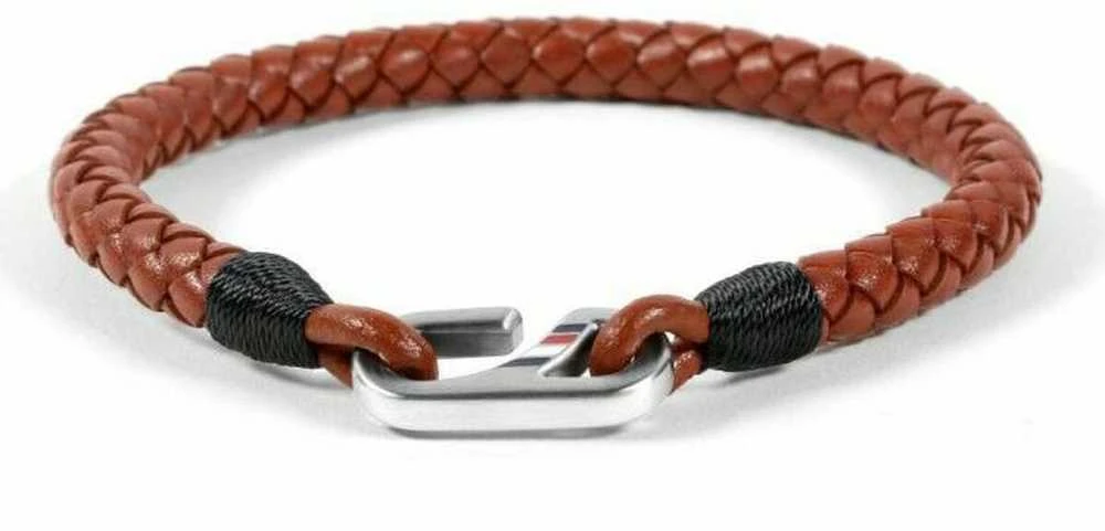 Tommy Hilfiger vyriška odinė apyrankė TH2790024
